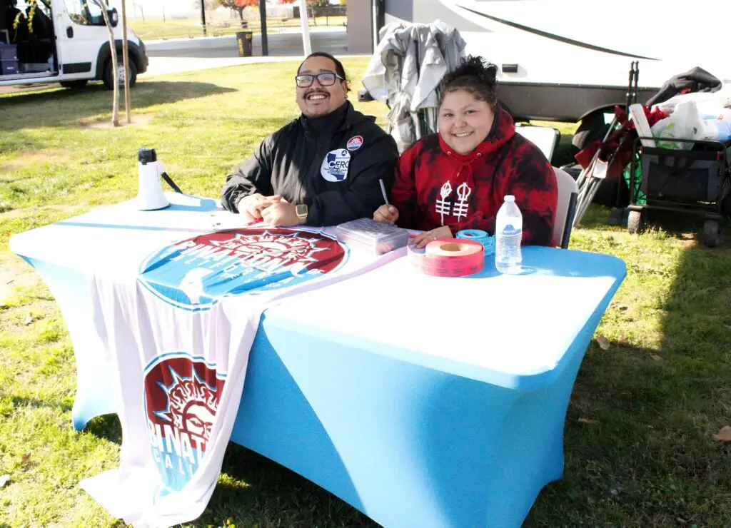 Binational hub employees as a community event.