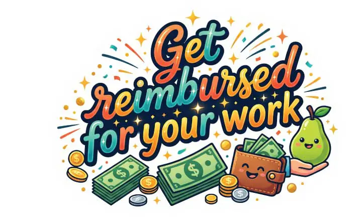 get paid for your work PEAR SUITE