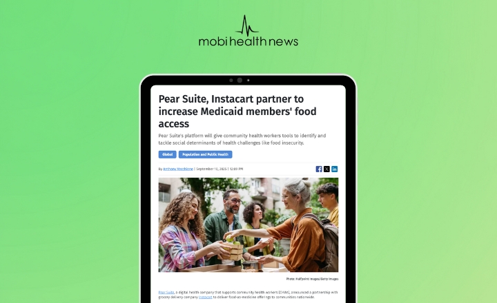 Pear Suite, Instacart partner to increase Medicaid members’ food access