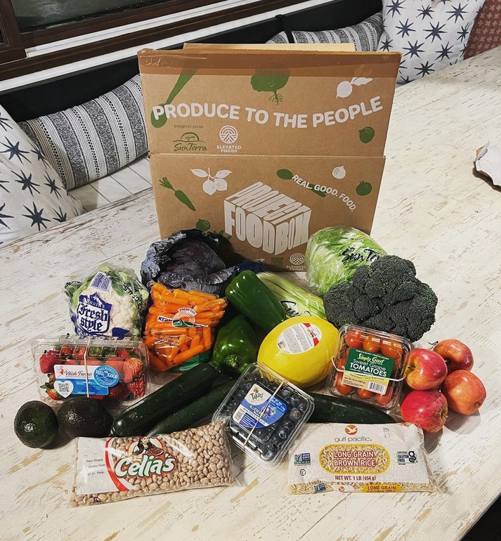 box of fresh produce