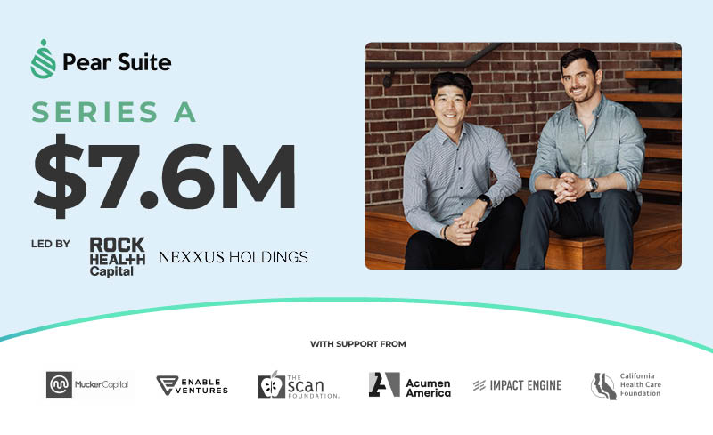 Pear Suite Secures $7.6M in Series A Funding to Power Community Health Workers Nationwide