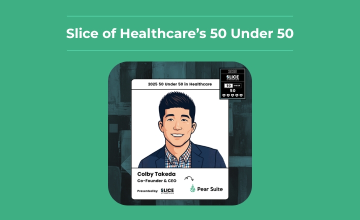 Pear Suite’s Colby Takeda Honored as A 50 Under 50 Healthcare Leader